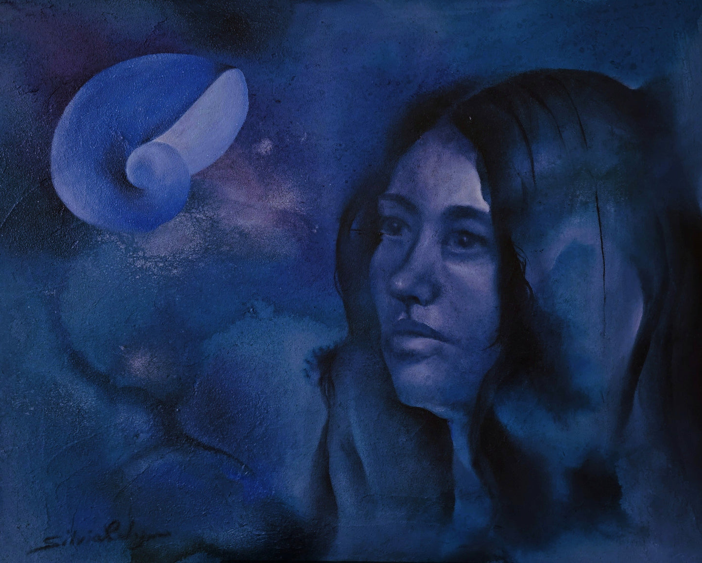 Blue Escape II by Silvia Cavagnero