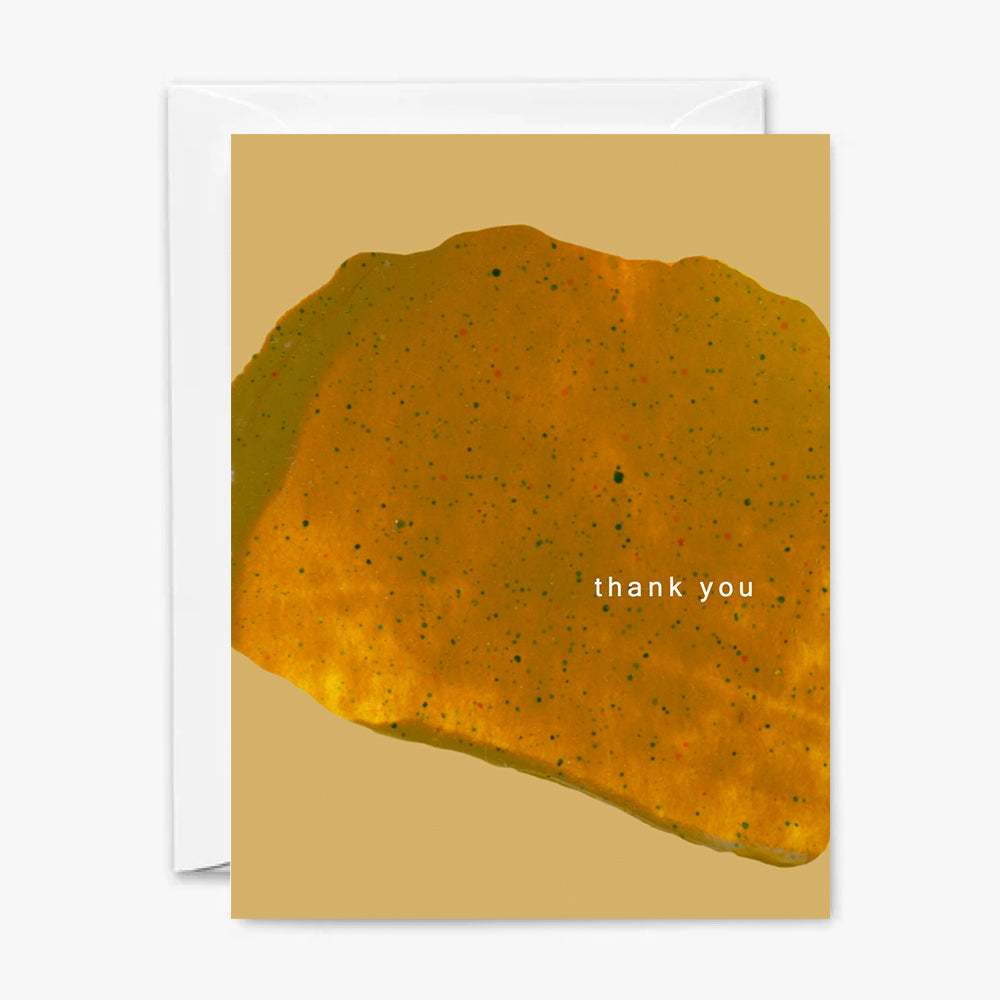 Set of 6 - Thank you Painted Assorted Cards