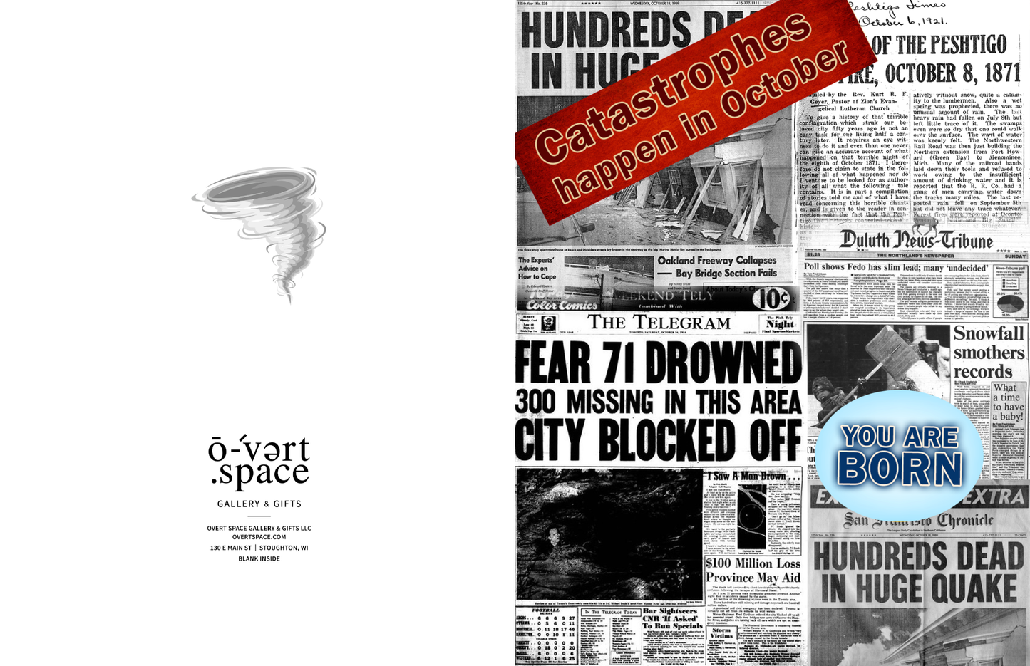 Catastrophes happen in October