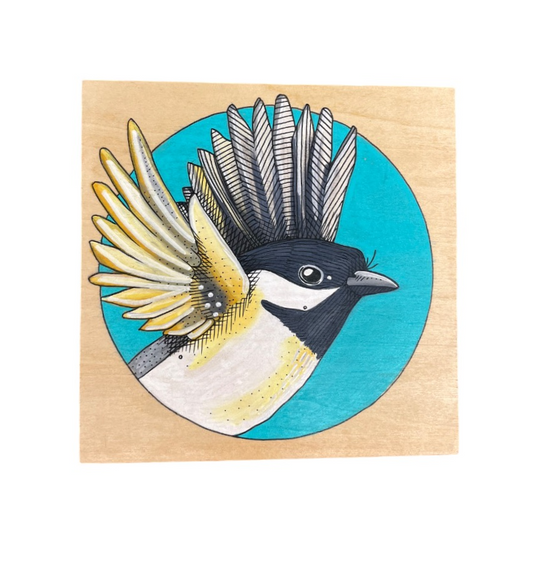 Chickadee Bird by Steph Davies