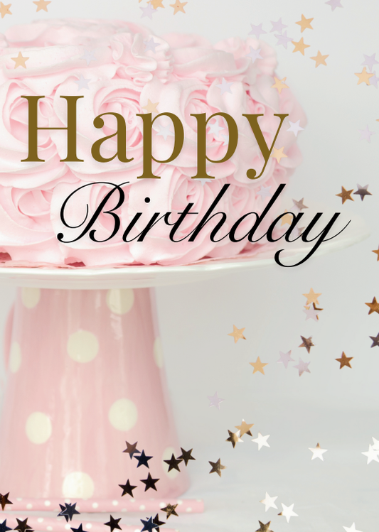 Confetti Birthday Greeting Card