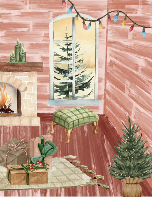 Cozy Holiday Greeting Card