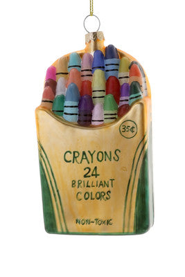 Crayon Box Ornament by Cody Foster & Co