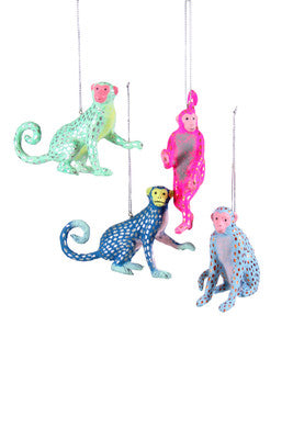 Curious Monkeys Ornament by Cody Foster & Co
