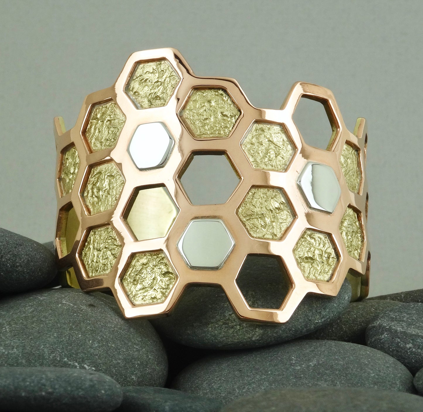 Honeycomb Bracelet by A.H. Szabo Designs