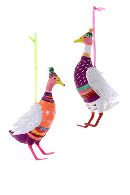 Festive Duck Ornament by Cody Foster & Co