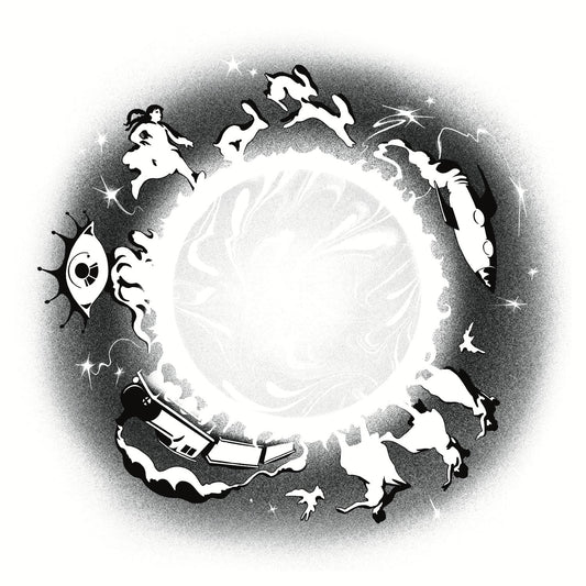 A New Year, 12"x12" Digital Giclée Print by Julianne Griepp