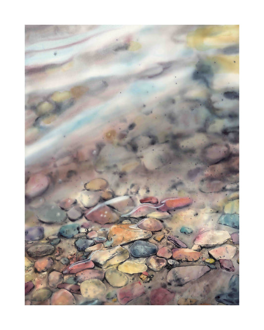 Hidden Treasure: Devil's Lake State Park art print by Emily Marie