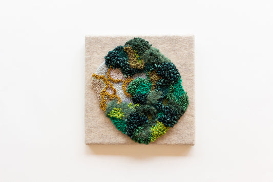 Moss and Stone I by Rebecca Hiller