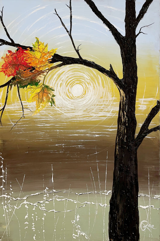 Leaves are Golden by Rae Hoehn
