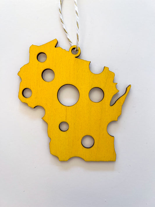 Wisco Cheese Ornament