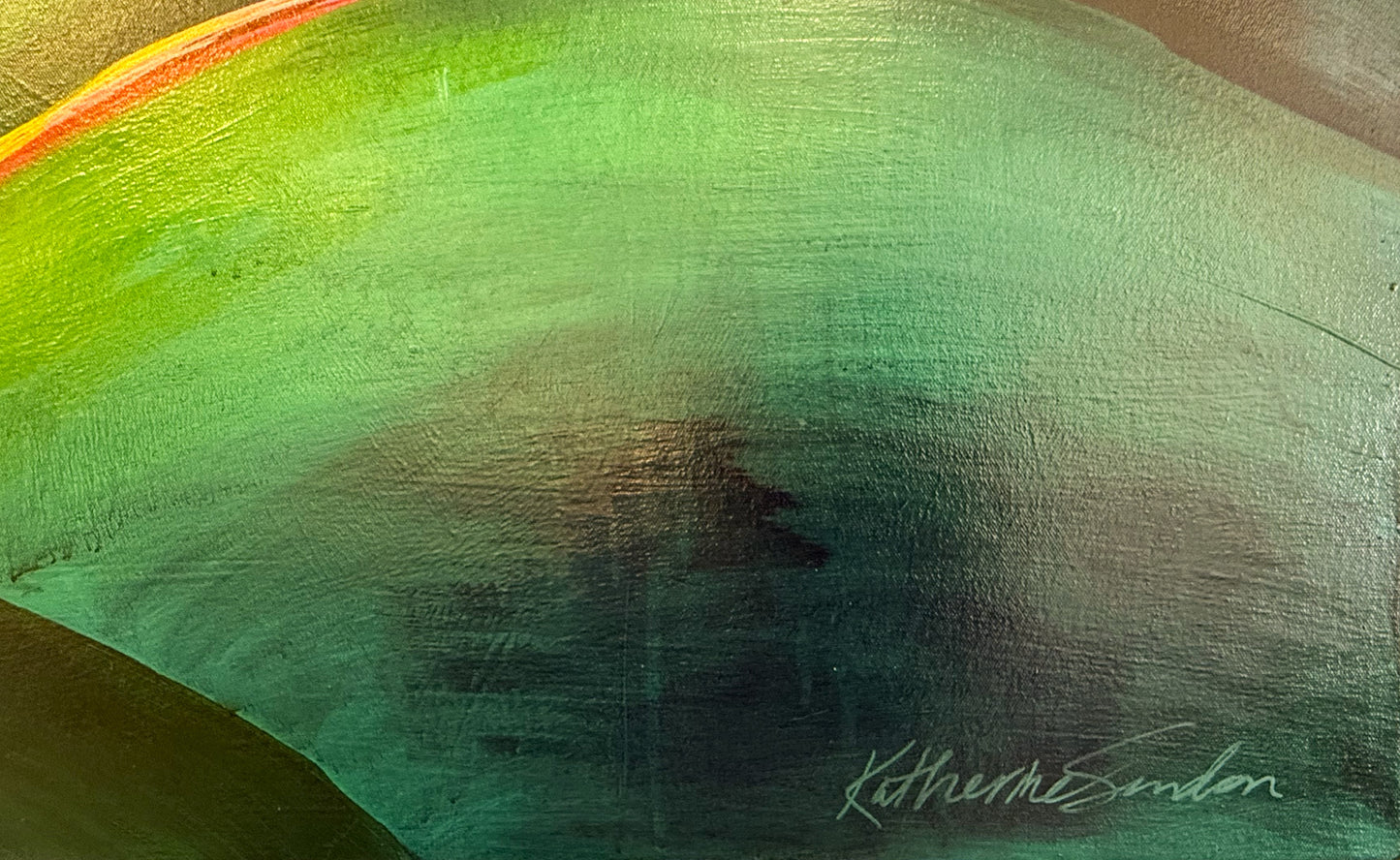 1 Minute after Golden Hour, 36"x60" Canvas by Katherine Simdon