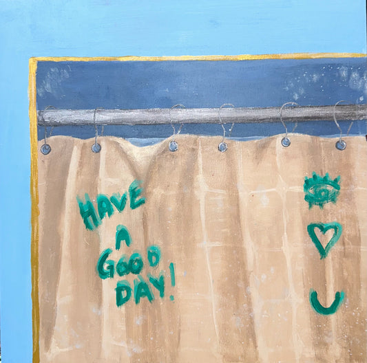 7:30 Mirror Reminders Canvas Print by Elizabeth Hammond