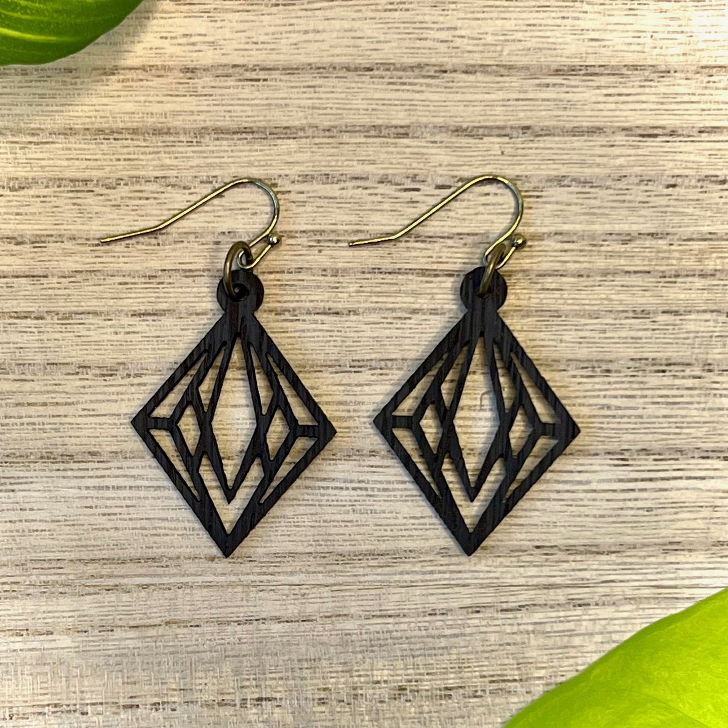 Gem Earrings by Blue Lobster Design Co.