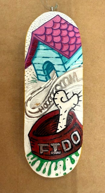 KnuckleDecks Skateboard Ornaments by Ben Floeter