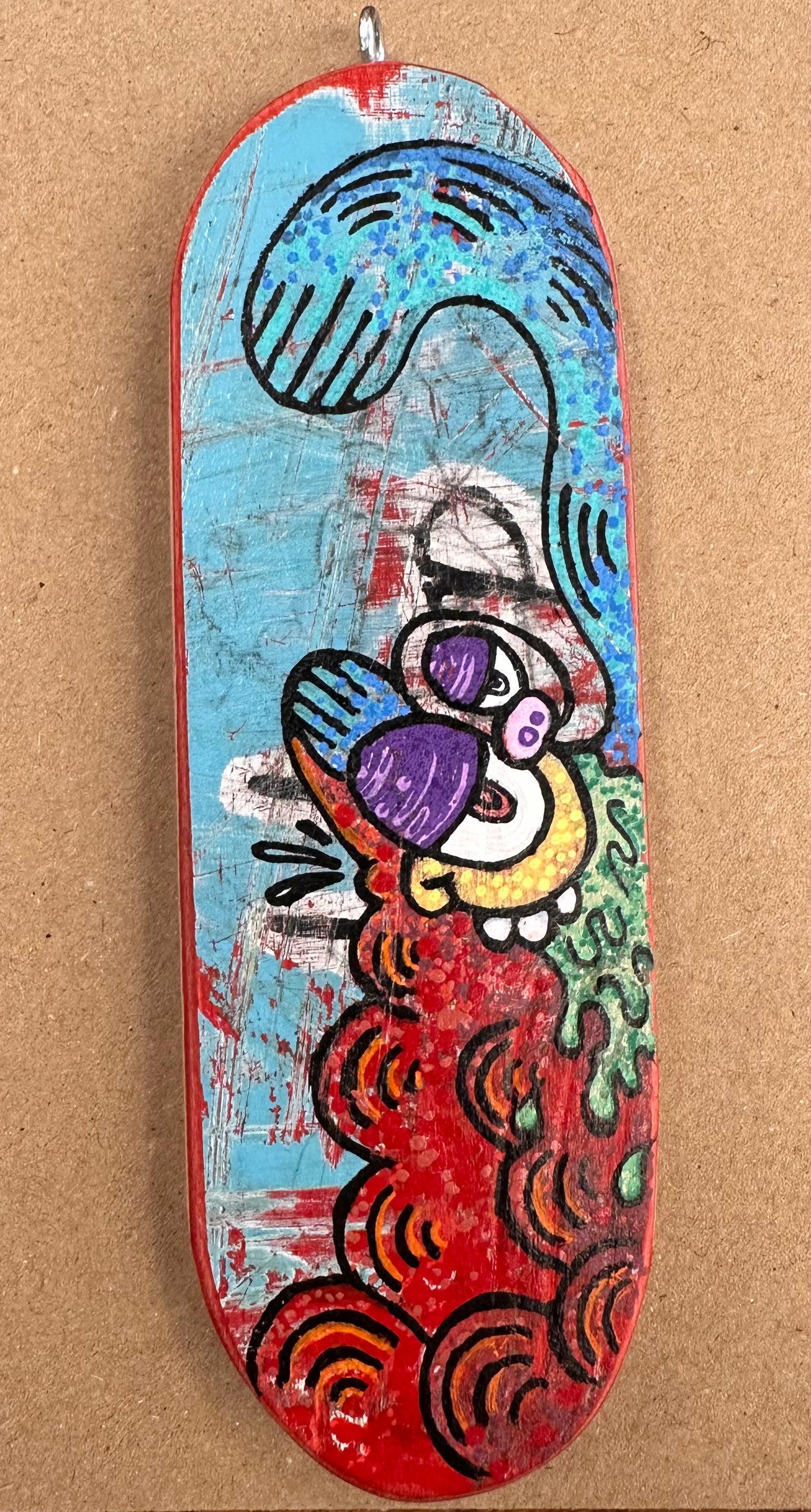 KnuckleDecks Skateboard Ornaments by Ben Floeter