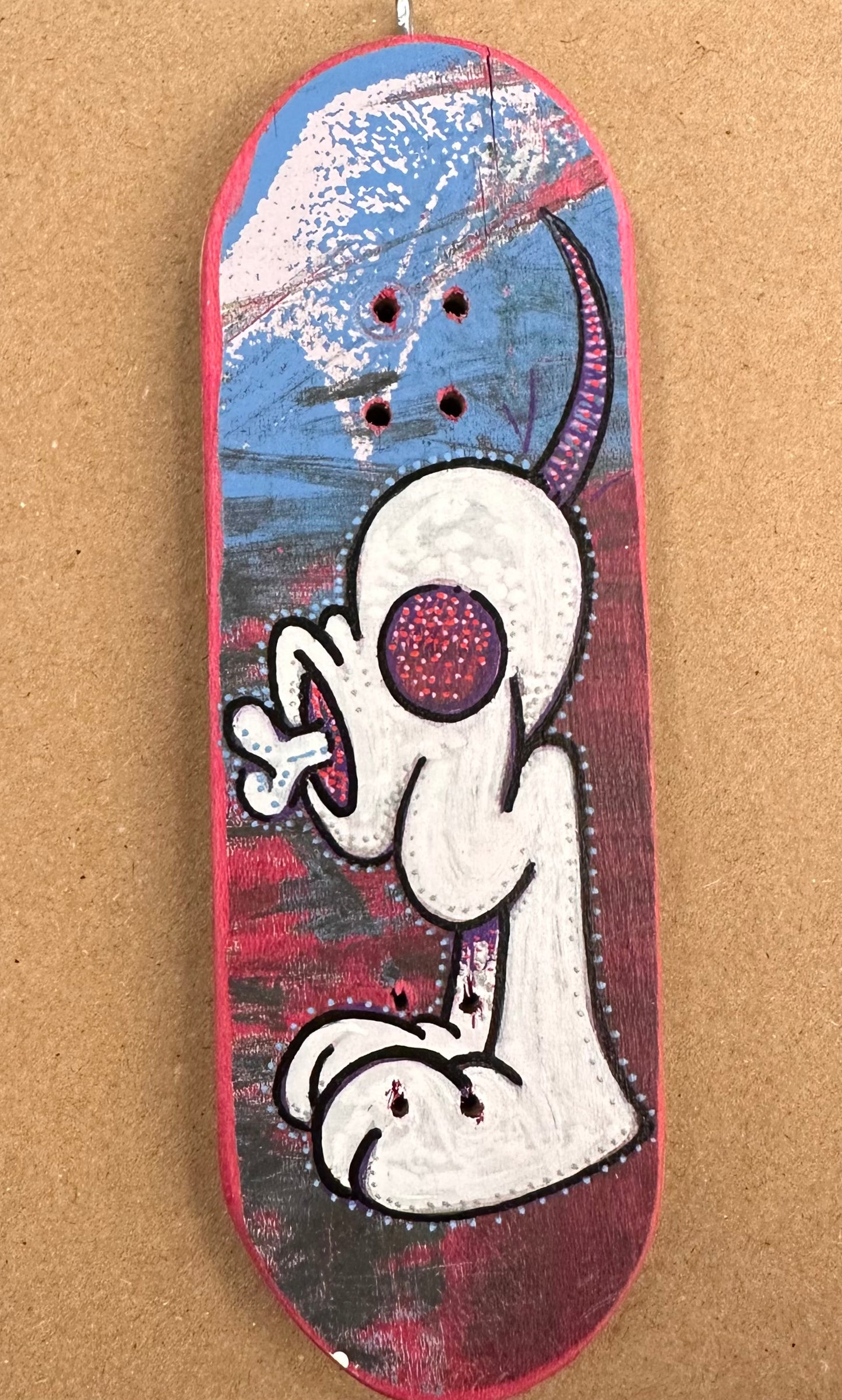 KnuckleDecks Skateboard Ornaments by Ben Floeter