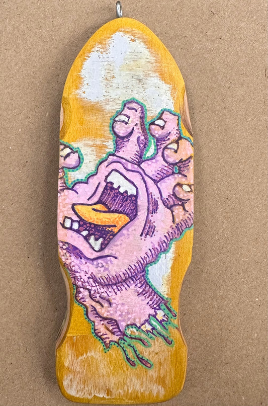 KnuckleDecks Skateboard Ornaments by Ben Floeter