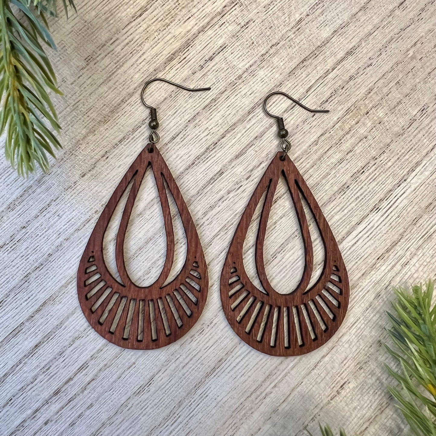 Cheshire Earrings by Blue Lobster Design Co.