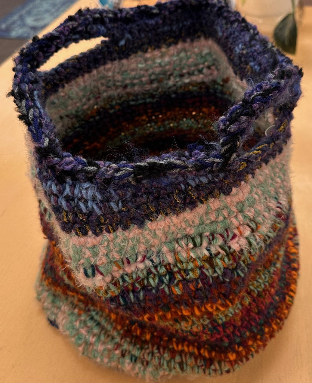Crochet Baskets by Rae Hoehn