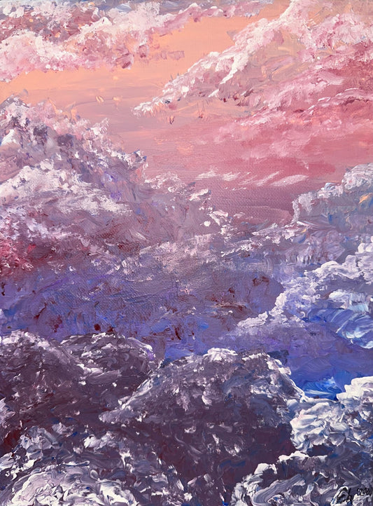 Clouds of Dreams Framed Print by Elizabeth Hammond