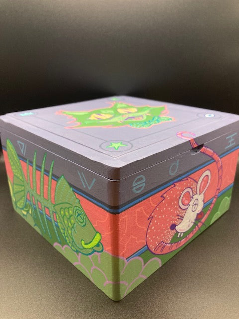 Painted Cigar Boxes by Ben Floeter