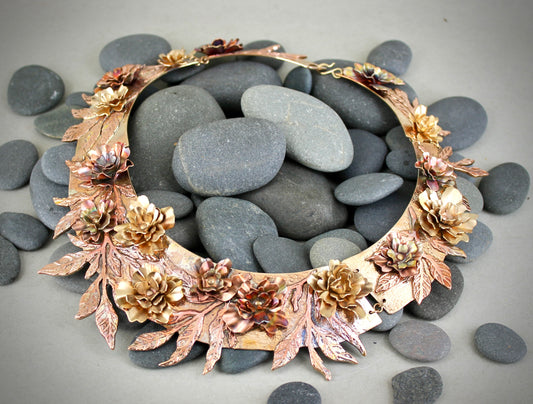 Peony Necklace by A.H. Szabo Designs
