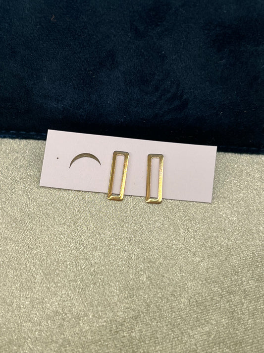 Rectangle Stud Earrings by Cire Alexandria