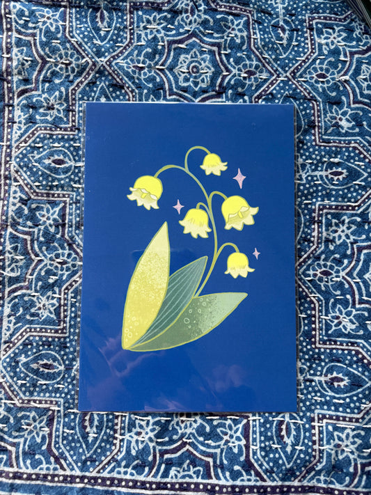 Lily of the Valley Art Print by Elena Delzer