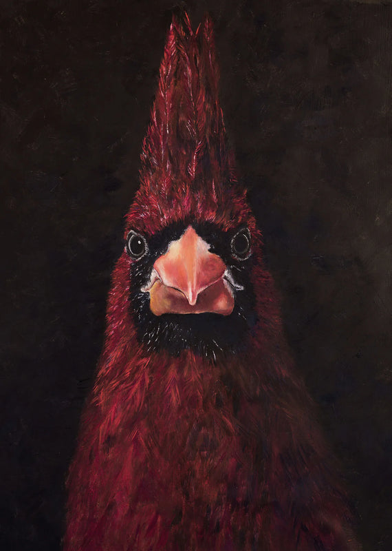 Big Red Art Print by Judy Robb