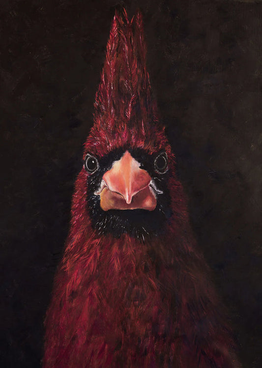 Big Red Art Print by Judy Robb