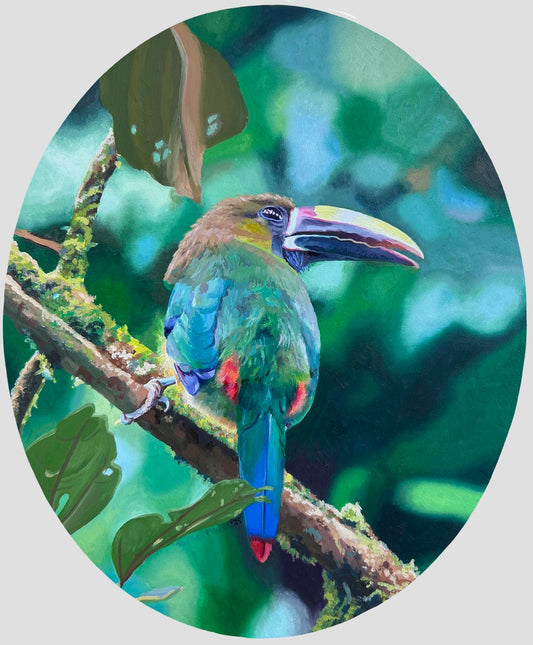 Jewel in the mist Art Print by Rachel Mosher