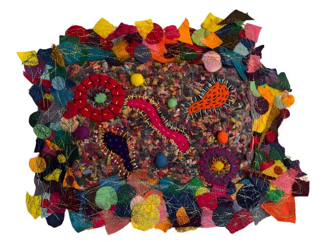 Color Stitch #7, Irregular by Laurie Kamin