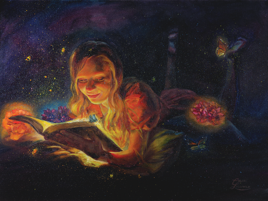 The Path Within the Pages (Psalm 119:105) by Chloe Lacefield