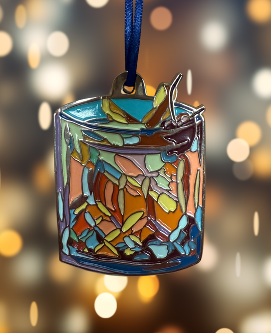 Old Fashioned Ornament (Metal)