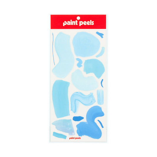 Fading Ice Paint Peels