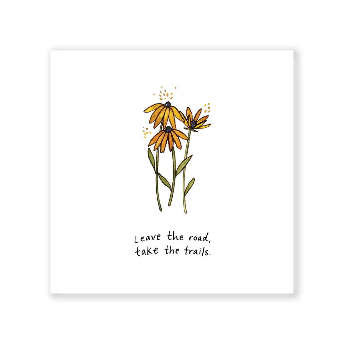 Take the Trails Art Print 6x6