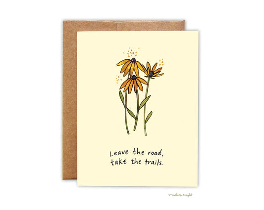 Take the Trails Greeting Card