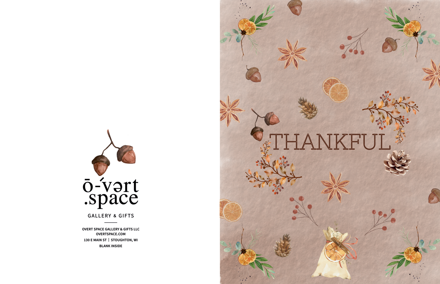 Thankful Present Greeting Card