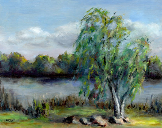 River Birch by Mary Tilton