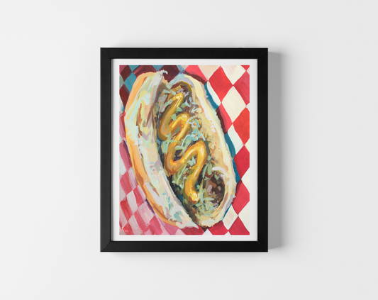 Brat with Mustard