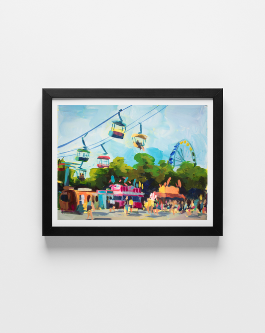 The Fairgoers - Limited Edition Print