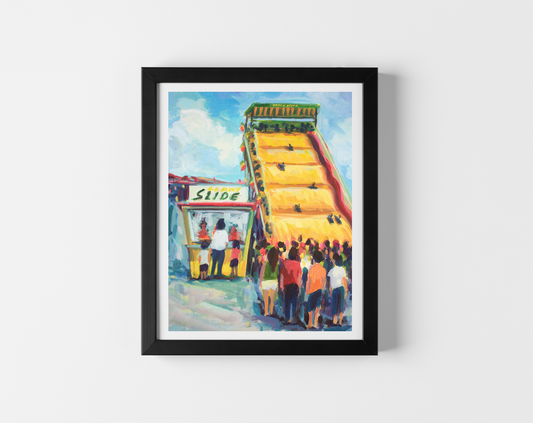 The Giant Slide -Limited Edition Print