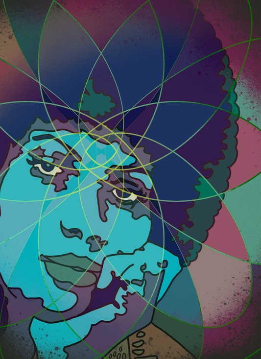Susan For Sure Art Print by Ben Floeter