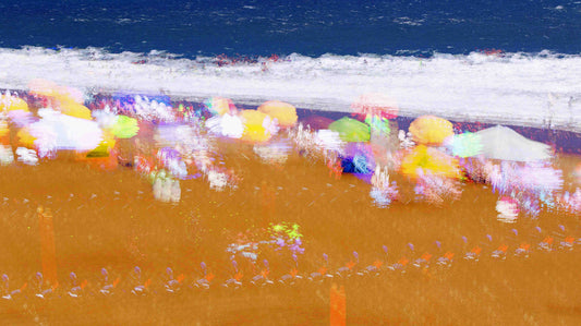 Sunday at the Beach by Mark Weller