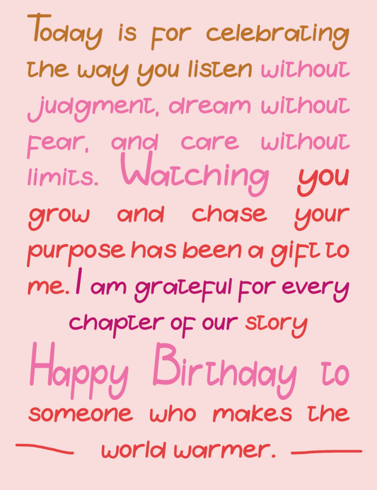 Way You Listen Greeting Card