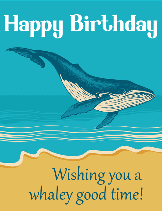 Whaley Good Time Greeting Card