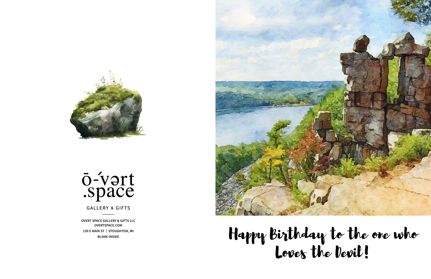Who Loves The Devil Birthday Card