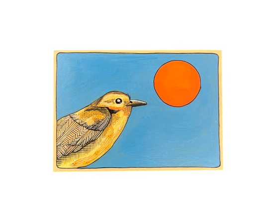 Wilson's Warbler Bird by Steph Davies