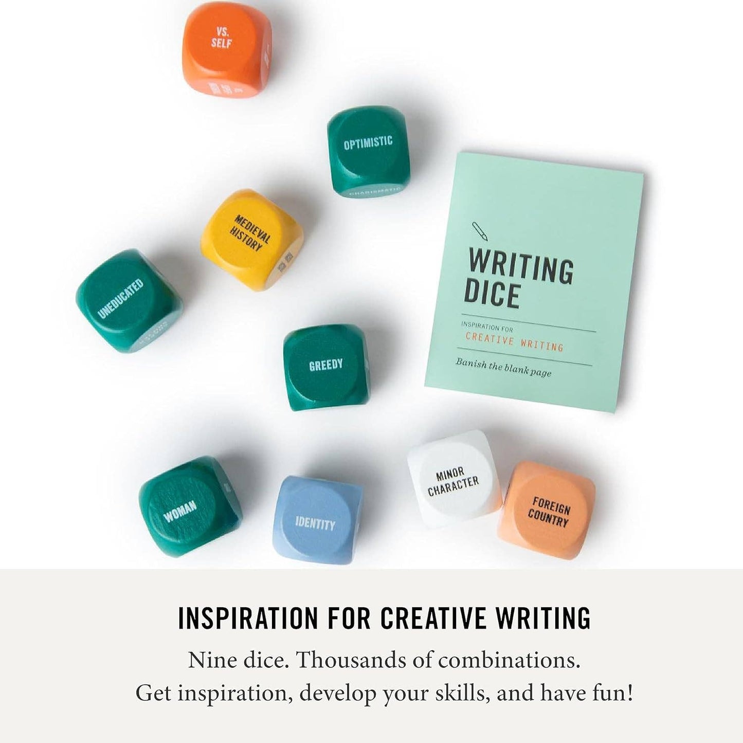 Writing Dice - Inspiration for Creative Writing